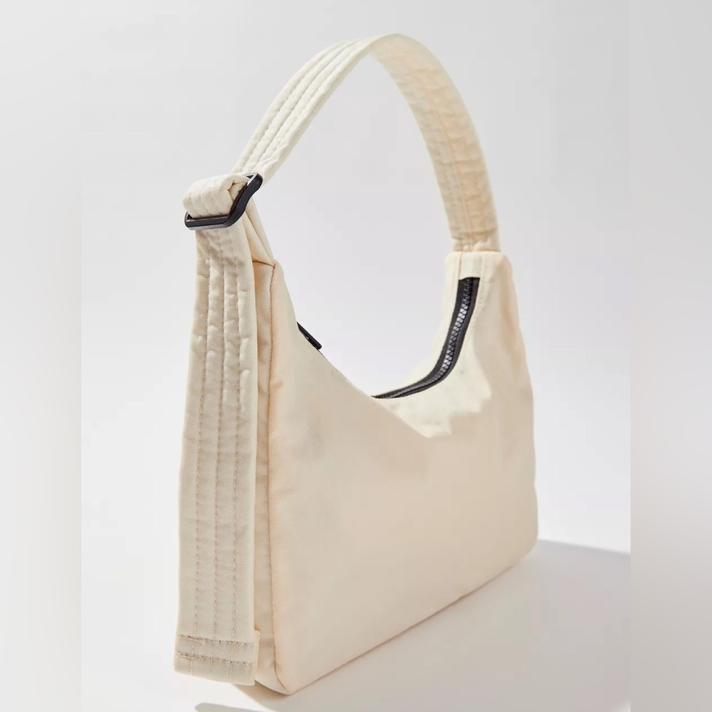 BAGGU Mini Nylon Shoulder Bag - Ivory